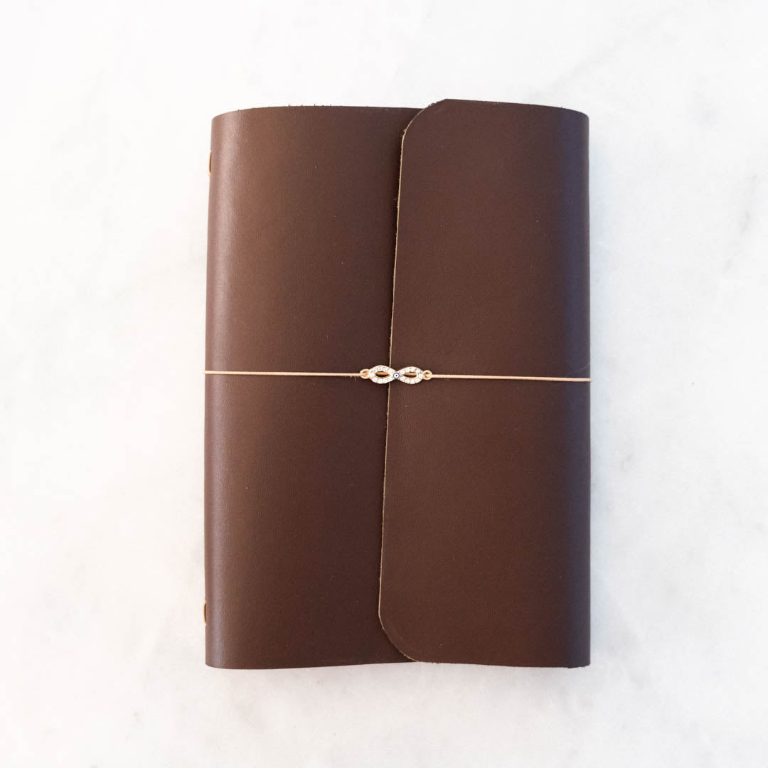 Handcrafted Leather Journal #12